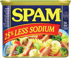 SPAM Classic or 25% Less Sodium