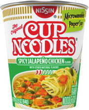 Nissin Spicy Birria Beef or Jalapeño Chicken