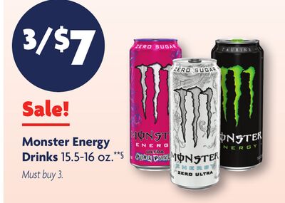 Monster Energy Drinks