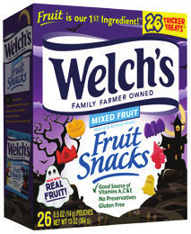Hershey's Halloween Variety Candy Bags 8.64-9.46 oz., Haribo Trick or Treat Trio 19.2 oz., 45 ct., or Welch's Tricker Treat Fruit Snacks .5 oz., 26 ct.