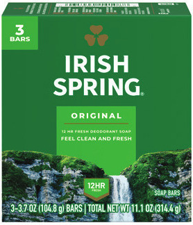 Irish Spring Body Wash 20 oz. or Bar Soap 3 pk.