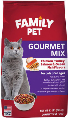 Family Pet Gourmet Mix Dry Cat Food