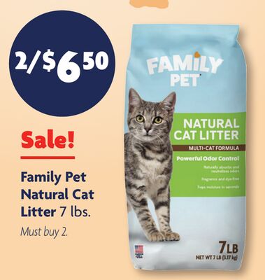 Family Pet Natural Cat Litter