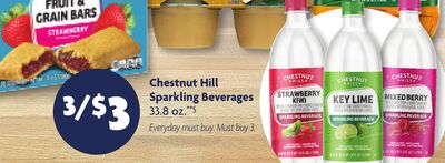 Chestnut Hill Sparkling Beverages 33.8 oz.