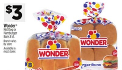 Wonder® Hot Dog or Hamburger Buns