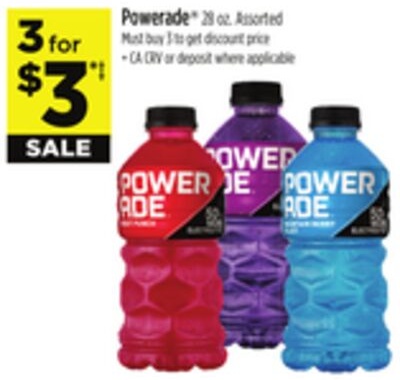 Powerade* 29 oz. Assorted