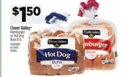 Clover Valley™ Hamburger or Hot Dog Buns
