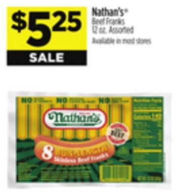 Nathan's® Beef Franks