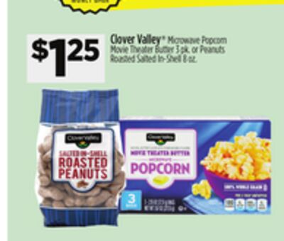 Clover Valley® Microwave Popcorn
