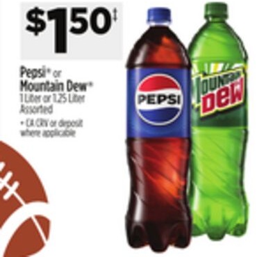 Pepsi® or Mountain Dew®