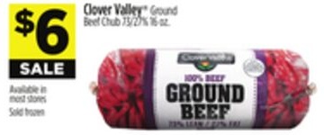 Clover Valley® Ground Beef Chub