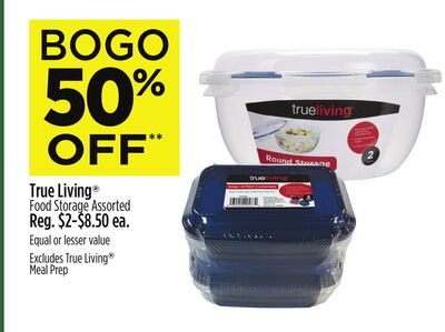 True Living® Food Storage Assorted