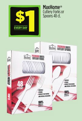 MaxHome® Cutlery Forks or Spoons