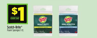 Scotch-Brite Foam Sponges