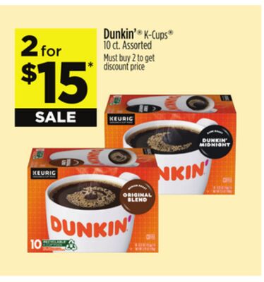 Dunkin'® K-Cups®
