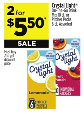 Crystal Light® On-The-Go Drink Mix