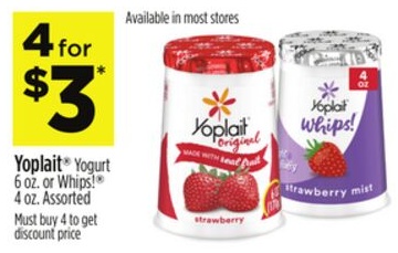 Yoplait® Yogurt or Whips®