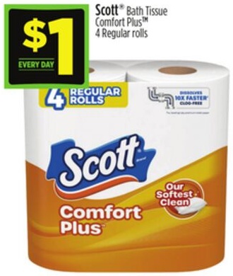 Scott® Bath Tissue Comfort Plus™