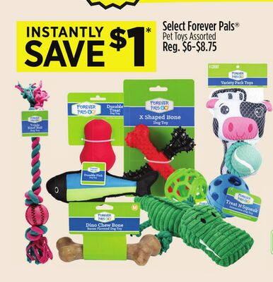 Select Forever Pals® Pet Toys