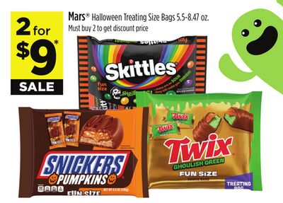Mars® Halloween Treating Size Bags