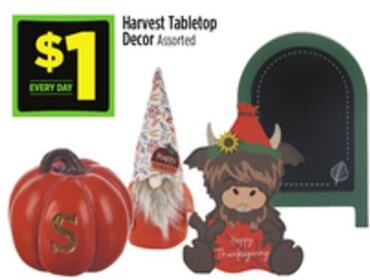 Harvest Tabletop Decor