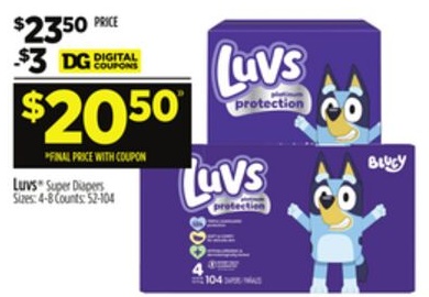 Luvs® Super Diapers