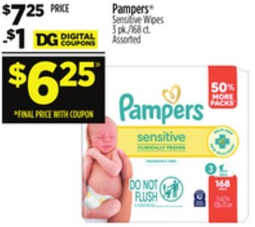 Pampers® Sensitive Wipes