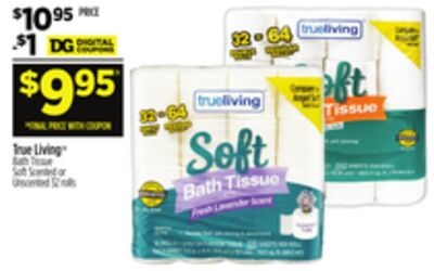 True Living® Bath Tissue