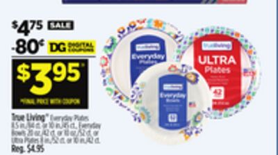 True Living® Everyday Plates