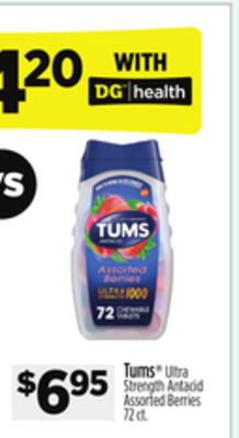 Tums® Ultra Strength Antacid