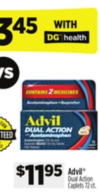 Advil® Dual Action Caplets