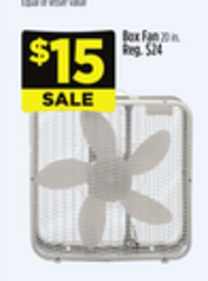 Box Fan 29 in.