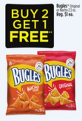 Bugles® Original or Nacho
