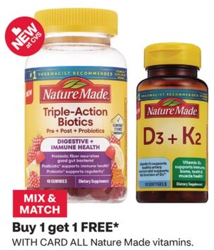 ALL Nature Made vitamins