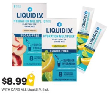 ALL Liquid I.V. 6 ct.