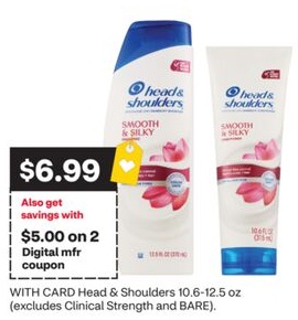 Head & Shoulders 10.6-12.5 oz (excludes Clinical Strength and BARE)
