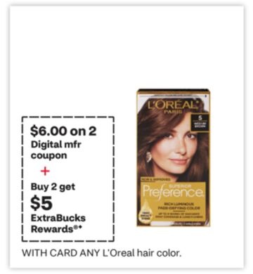 ANY L'Oreal hair color