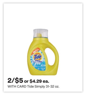 Tide Simply 31-32 oz.