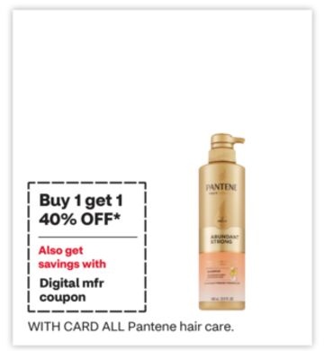 ALL Pantene hair care