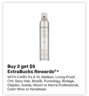 It's A 10, Redken, Living Proof, CHI, Sexy Hair, Biosilk, Pureology, Biolage, Olaplex, Aveda, Nioxin or Kenra Professional, Color Wow or Kerastase