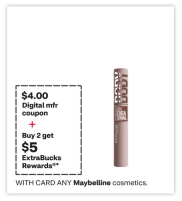 ANY Maybelline cosmetics.