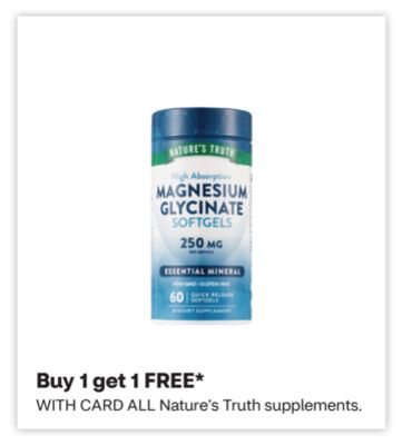 ALL Nature's Truth supplements