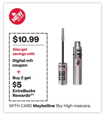 Maybelline Sky High mascara