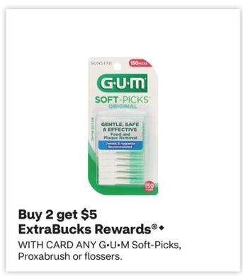 ANY G•U•M Soft-Picks, Proxabrush or flossers.