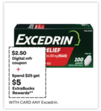 ANY Excedrin