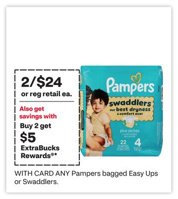 ANY Pampers bagged Easy Ups or Swaddlers