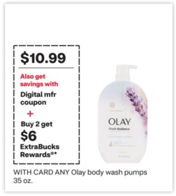 ANY Olay body wash pumps 35 oz.