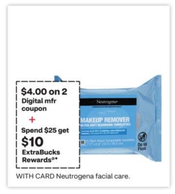 Neutrogena facial care
