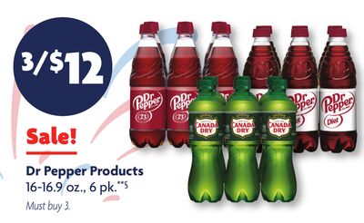 Dr Pepper Products