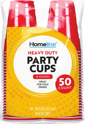 Homeline Heavy Duty Party Cups